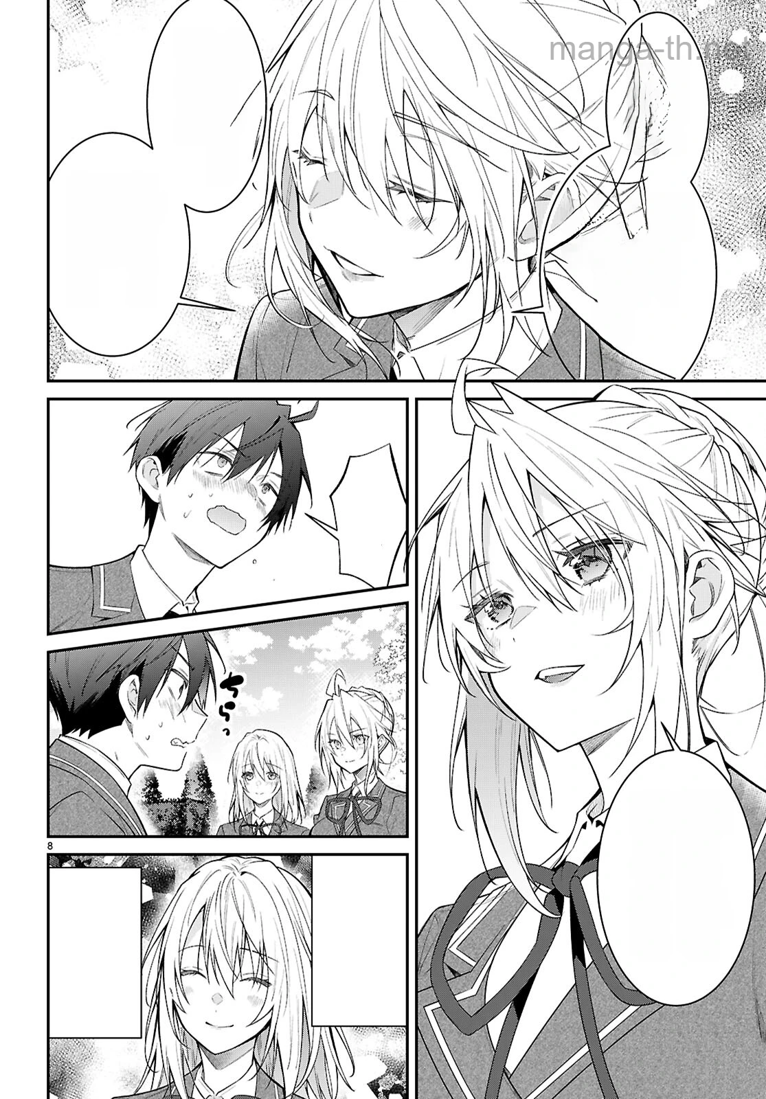 Otomege Sekai wa Mob ni Kibishii Sekai desu หน้า 8